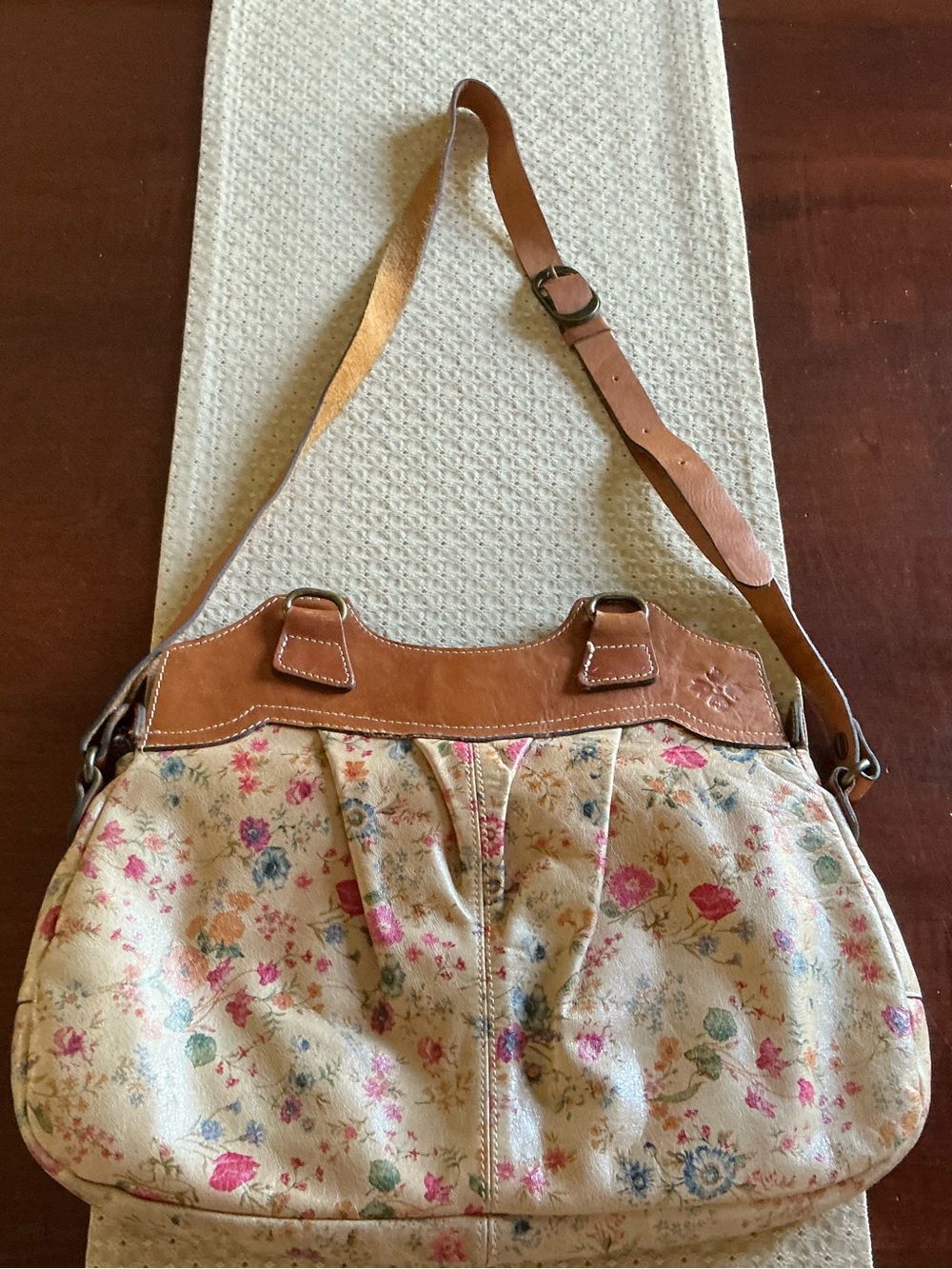 Patricia Nash Napoli Prairie Rose Bag